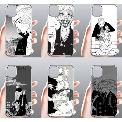 Tokyo revengers Phone Case For iphone 12 11 mini x xs xr pro max 8 7 6s 6 5 5s 5c se plus Transparent soft