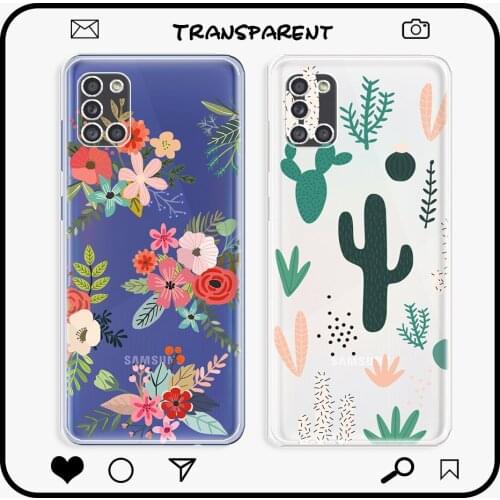 For Samsung A31 Case Clear Protective Cover For Samsung A51 A71 A41 Soft Phone Shell on Galaxy a51 a71 a31 a41 Transparent Case