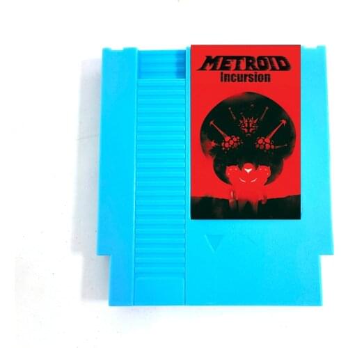 Metroid Incursion Nes Card For 72 Pin 8 Bit Game Player