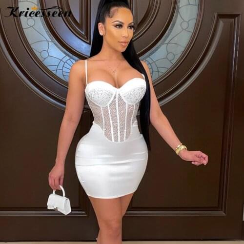 Kricesseen White Summer Dresses