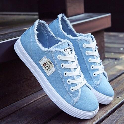 Women Canvas shoes Sneakers 2021 Hot Solid Lace-up Superstar Shoes for Girls Non-slip Size 35-42 Zapatillas mujer