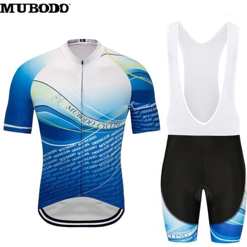 MUBODO Ciclismo Abbigliamento Bici Jersey Ropa Ciclismo Mens di Estate Bicicletta Shirt Pro Maglie da Ciclismo Bike Shorts