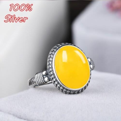 925 Sterling Silver Color Rings Setting With 10*13MM Cabochon Base for Women Handmade Jewelry Setting Ring Blank Nice Gift