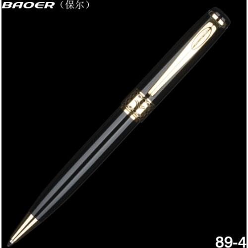 Luxury Metal Roller Ball Pen High Quality Business Signature Pen Ballpoint Pen for Writing Gift Stationery Office School Supply