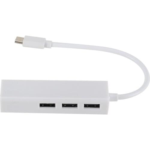 ANPWOO Type-c To USB2.0 Network Card Rj45 Type-c 100M Network Card Ultra-thin Design High-speed Data Transmission
