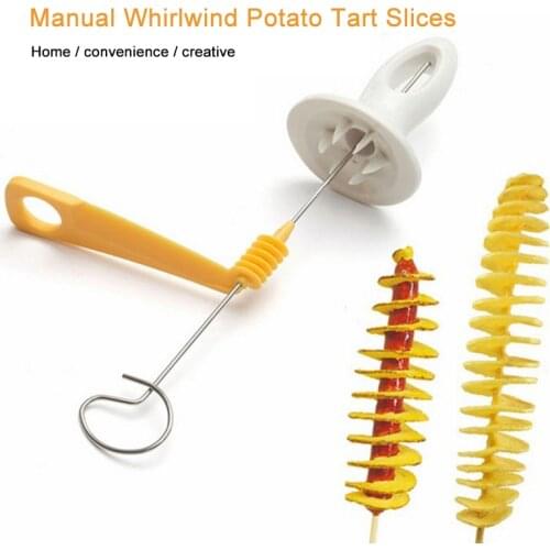 Slicer Potato Shredder Fried Potatoes Cozinha Cooking Tools Kitchen Gadgets Kitchen Accessories Tornado Potato Spiral Cutter