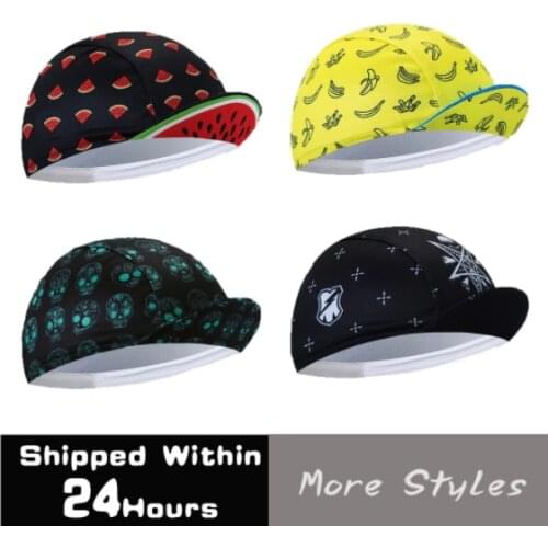 DKSummer Coolmax Racing Cycling Cap MTB Road Team breathable Pirate Hunting Caps Men Women Bicycle Wear Sun UV Bandana bike Hats