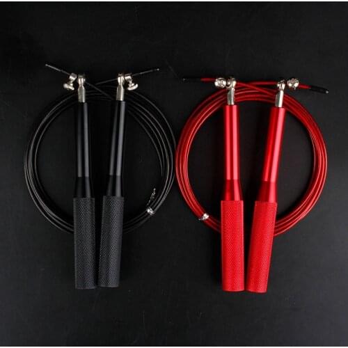 Steel wire skipping rope multicolor rope skipping bearing fast cable fitness training equipment Golden men and women training