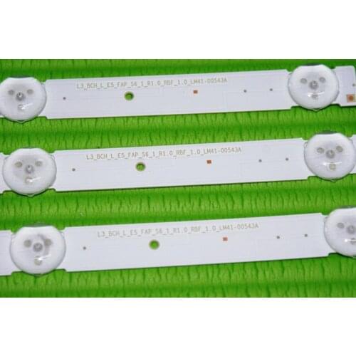 LED Backlight strip 6 lamp for Sony 55" TV L3_BCH_L_E5_FAP_S6_1_R1.0_RBF_1.0 LM41-00543A A5J056 C207A KD-55XF7596 KD-55X750F