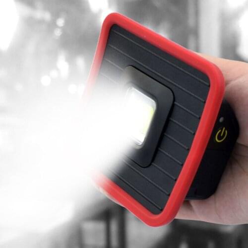 22W COB LED Spotlight 4400mAh Rechargeable Emergency Floodlight Magnet Work Light USB Camping Lantern 3Modes Warning Strobe