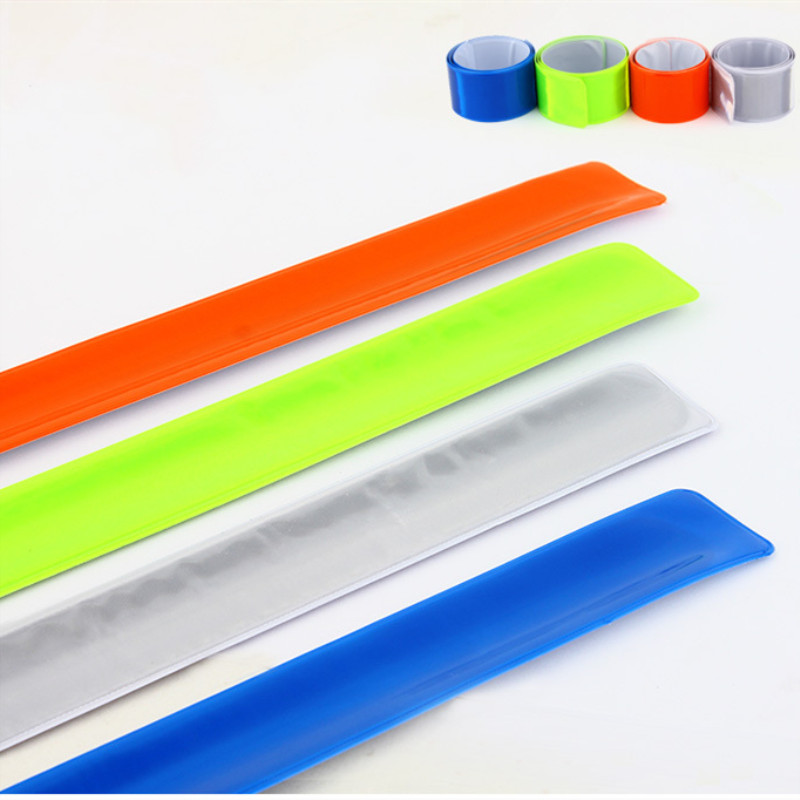 1PC 40cm Running Fishing Cycling Reflective Strips Warning Tape Bike Safe Bicycle Pants Leg Strap Reflector Tape