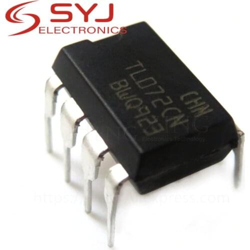 10pcs/lot TL072CP TL072CN TL072 DIP-8 In Stock