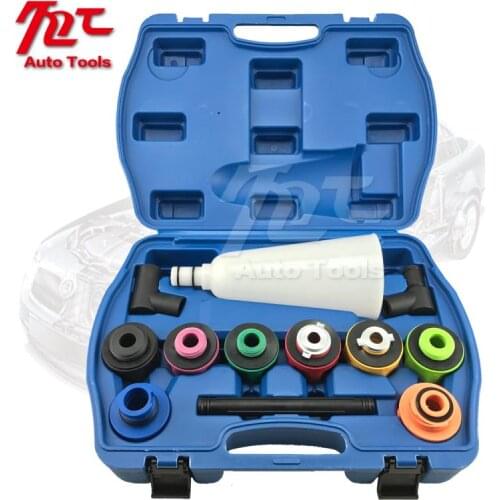 12PCS Universal Oil Filling System Set with 2 Liter Oil Funnel Nylon Material