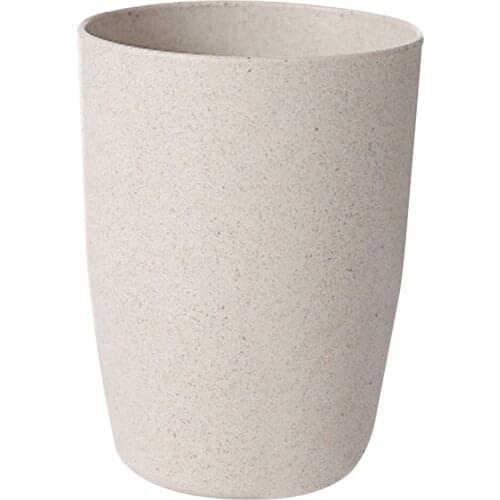 400ml Wheats Straw Water Cup Multifunctional Coffee Plastic Cup Drinking Cups Reusable Brushing Cups SDF-SHIP