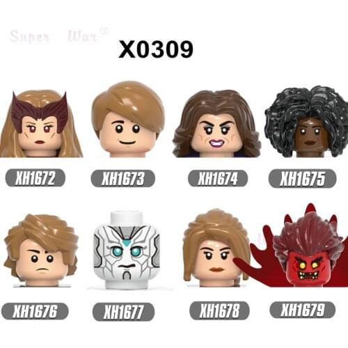 Single Head accessories Building Blocks 043 WM6115 X0309 X0306 XH1672 XH1673 XH1674 XH1675 XH1676 XH1677 XH1678 XH1679