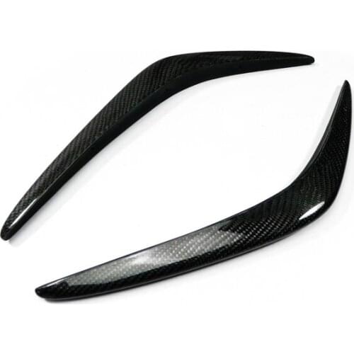 Car Accessories For Nissan R35 GTR 2008-2012 AS Style Carbon Fiber Front Bumper Canard Glossy Finish Splitter Drift(Pre-facelift