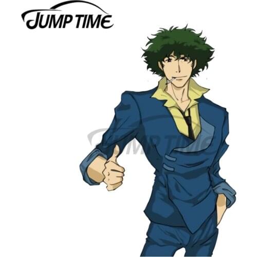 JumpTime 13 x 6.8cm Spike Car Stickers Trunk Decal Car Accessories Graffiti Vinyl Material Scratch-Proof Decor Bumper Decal