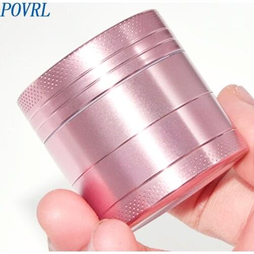 Large 63mm Herb Grinder Smoking Accessories Manual Hand Herb Grass Weed Tobacco Spice Grinder Miller Crusher Machine Gift
