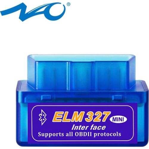 NAO Elm327 V2.1 Scanner Diagnostic Auto elm 327 obd2 2019 Auto Super Mini launch Car Tester OBDII Scanner Tool