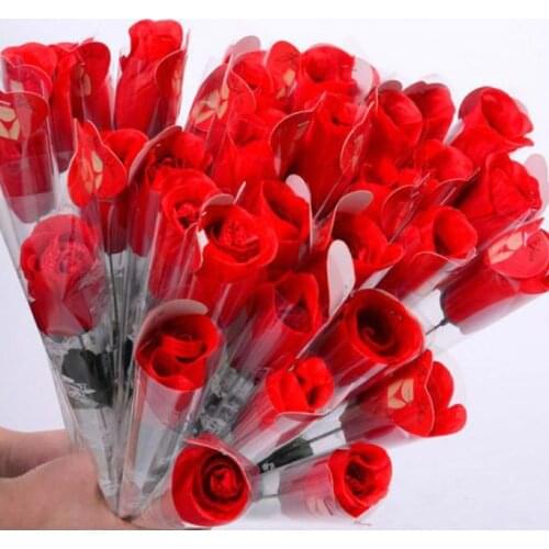 Creative Valentines Day Gift Sexy G-string Briefs See Through Thongs Romantic Rose Flower Tanga V-string Panties