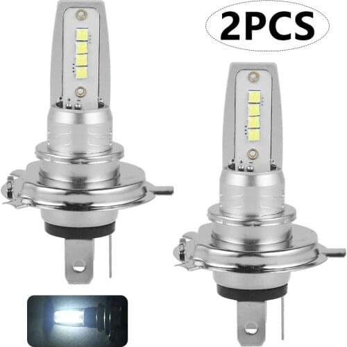 H4 Car Headlight Bulbs 72W 6500K 12000LM H8 H11 H9 9005 9006 HB3 HB4 H3 LED Auto Lights 12V Automobile Fog Lamp