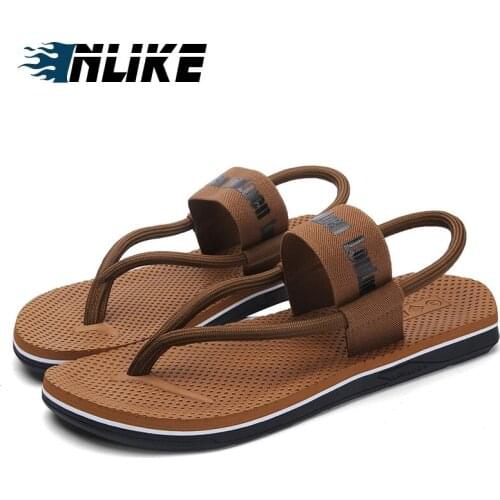 Summer Beach Sandals Men Casual Male Shoes Adult Roman Gladiator Sandals