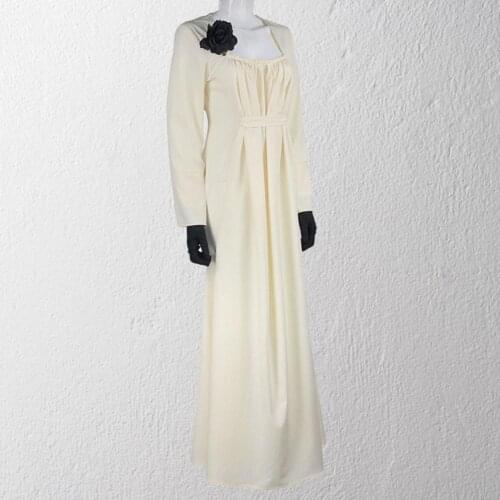 2021 Autumn White Vestidos De Moda Sexy Slim Long Sleeve Female Dresses Fall Fashion Women Cosplay Party Dress Costume Banquet