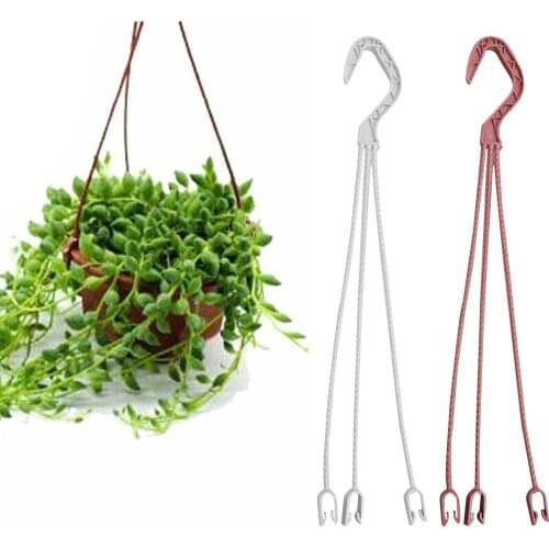36cm Plant Pots Hanger Hook Flower Pots Hanging Basin Hanger Garden Basket Holder Hanging Chains Garden Accessories