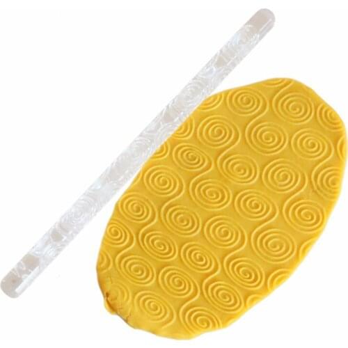 Circle Shape Transparent Rolling Pin Decor Does Not Touch The Flattening Rod Side Stick