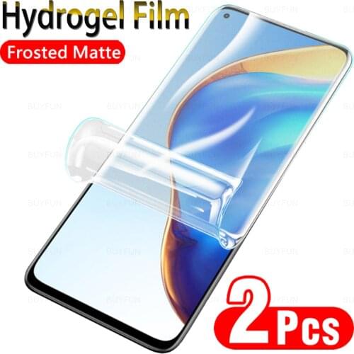 2PCS Matte Hydrogel Film For Xiaomi Mi 10T Pro Screen Protector For xiaomi 10 pro xiomi 10t lite 10lite 5g 10tpro Frosted Film