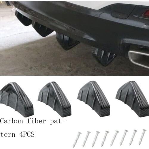 2020 universal car rear spoiler diffuser for BMW 1 2 3 4 5 6 7 Series X1 X3 X4 X5 X6 325 328 F30 F35 F10 F18 GT E36 E38 E39 E46