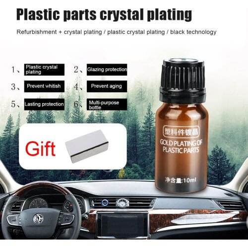 Auto Plastic Parts Retreading Agent Car Interior Plastic Renovated Coating Paste Maintenance Supplies Plastic Parts Wax Agent