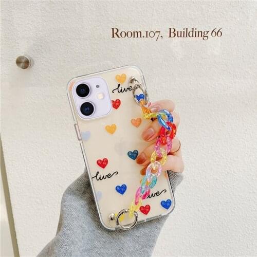 Case For Huawei Honor 30 9X Pro 9A 20 9s 9C 30S X10 10i Play 8A 8 9 View 10 20 Lite 20i 7A Cute 3D Candy color bracelet Cover