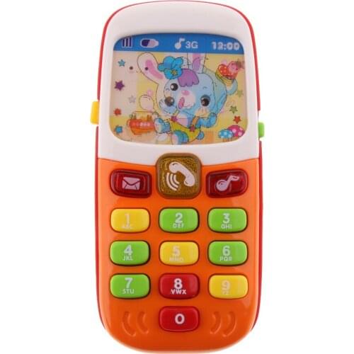 Baby Play Musical Phone Toys with Lights, Music - Early Educational Learning Toys for Baby 1 Year Old and Up Role-Play Fun