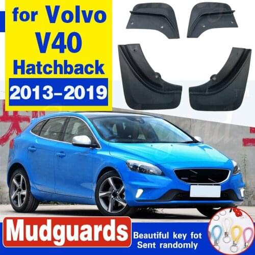 For VOLVO V40 Hatchback 2013-2017 2014 2015 2016 Set Molded Car Mud Flaps Mudflaps Splash Guards Mud Flap Mudguards Fender