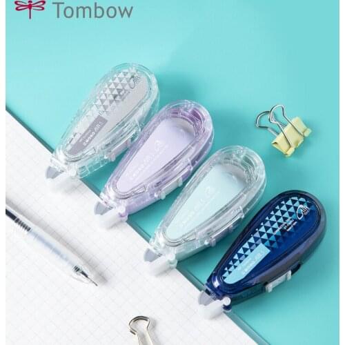 JapanTombow MONO Air 5 Mute Correction Tape Clear Color Large Capacity 10m Correction Tape Replacement Core CT-CAX5C