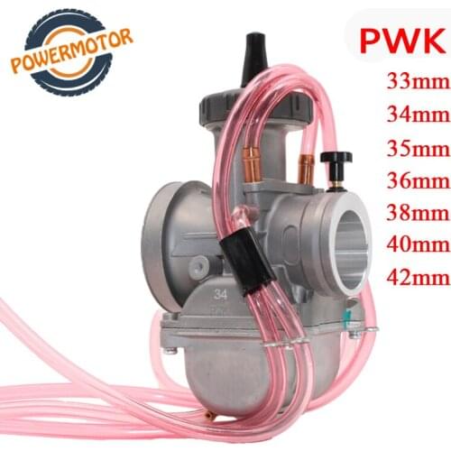 Motorcycle Scooter Carburetor Carburador For Keihin Mikuni 4T engine PWK 33 34 35 36 38 40 42mm With Power Jet Racing