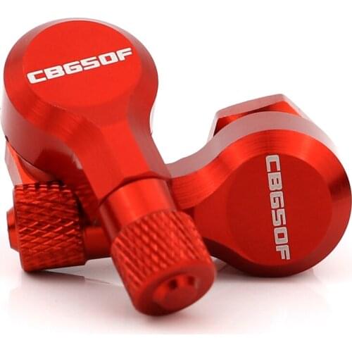 Wheels Tires & Parts Fit For Honda CB650F Motorcycle CNC Wheel Tubeless Tire Valve Stems 11.3mm 90 Degree Aluminum alloy