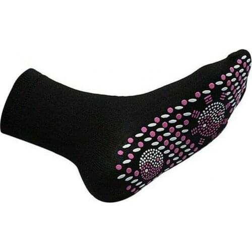 Magnetic Socks Unisex Warm Massager Tourmaline Self Heating Therapy Ankle Pain Relief Outdoor Sport Anti-Freezing Sock