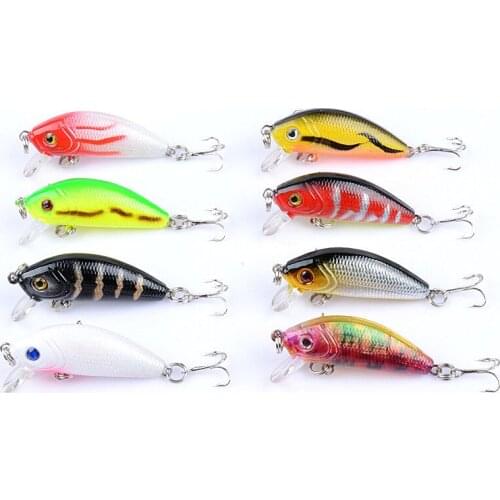 East Rain Suspension lures 5cm 3.6g 3pcs/lot Freshwater Saltwater Fishing Lure SP Minnow Artificial Hard Bait Free Shipping