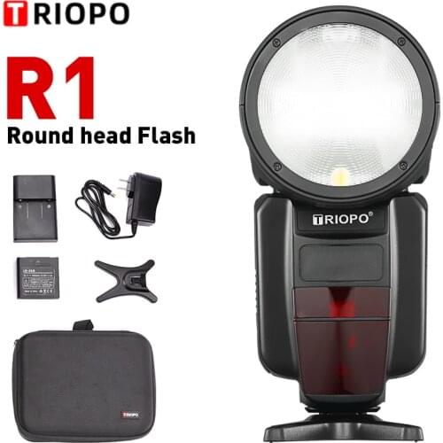 TRIOPO R1 Flash R1C R1N TTL 1/8000s HSS lithium battery Speedlite Flash for Canon Nikon VS V1