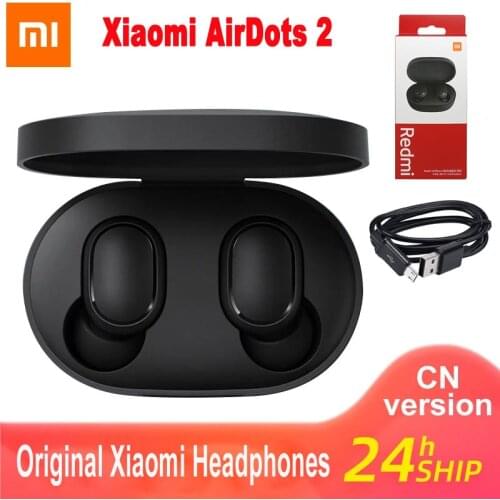 Original Xiaomi Airdots S Tws Redmi Airdots Pro 2 Earbuds Wireless Earphone Bluetooth 5.0 Gaming Headset With Mic Voice Control