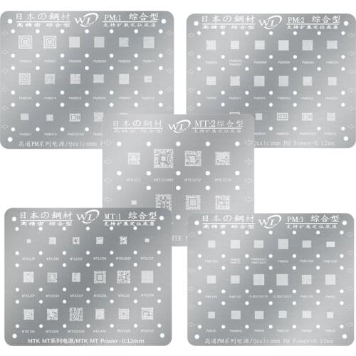 High Quality BGA Reballing Stencil Template for Qualcomm/MTK series Power IC Chip PM660/MT633P/MT6322/PM8922/PM8940/PM8150C