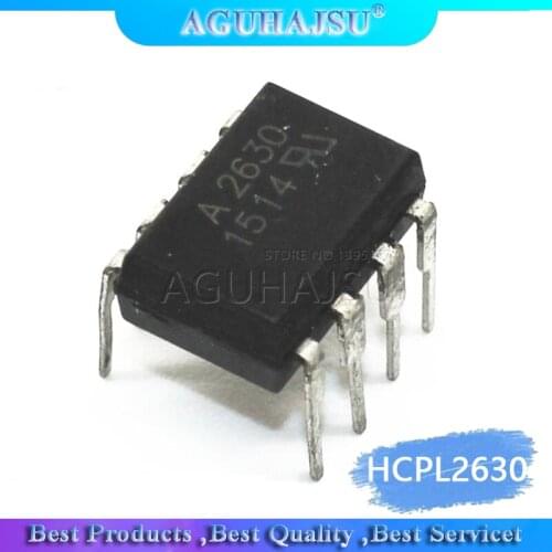 50PCS HCPL2630 DIP8 HCPL-2630 2630 A2630 DIP new and original IC