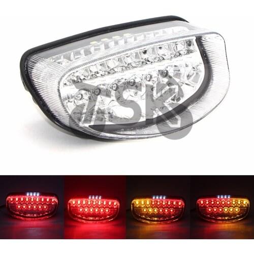 For HONDA CBR1100XX HORNET 250 600 Motorcycle LED Rear Turn Signal Tail Stop Light Lamps Integrated