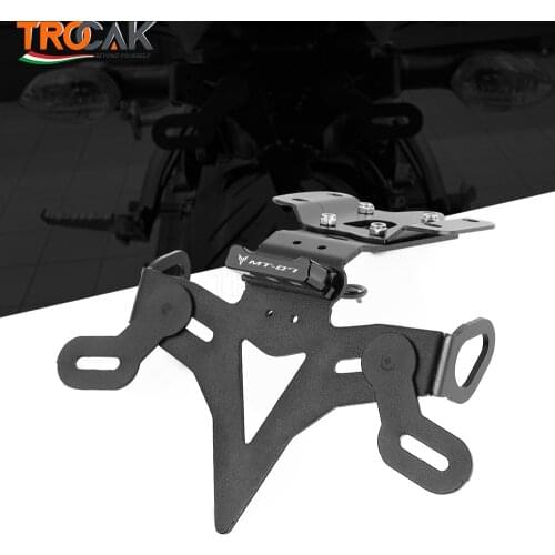 For Yamaha MT-07 MT 07 FZ-07 MT07 2013-2018 2019 2020 Motorcycle License Plate Holder Fender Eliminator Registration Bracket