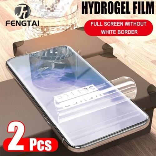 2Pcs Hydrogel Soft Film for Hauwei Nova 5 T Y7 Y9 Prime Y6 Y5 2019 P Smart Z Plus 2019 Screen Protectors Film Huawei Accessories