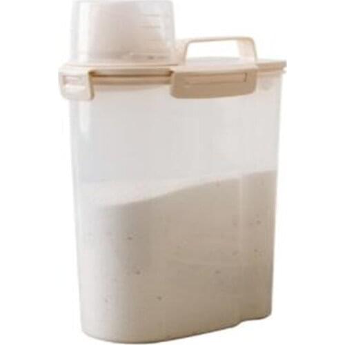 Hot Sale Household Storage Box Container Bucket With Lid Sealed Pet Dog Food Bucket