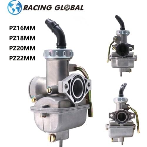 ALCON-Racing PZ16 PZ18 PZ20 PZ22 Motorcycle Hand Cable Choke Carburetor For 50cc-250cc Dirt Bike ATV Quad Go kart Universal new