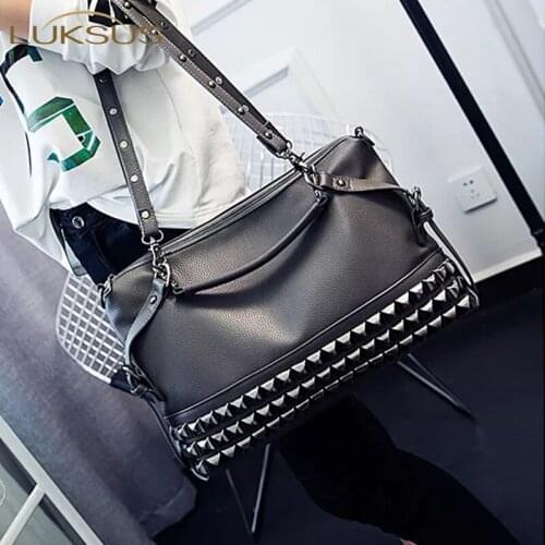 LUKSUS Women's Gray Bags